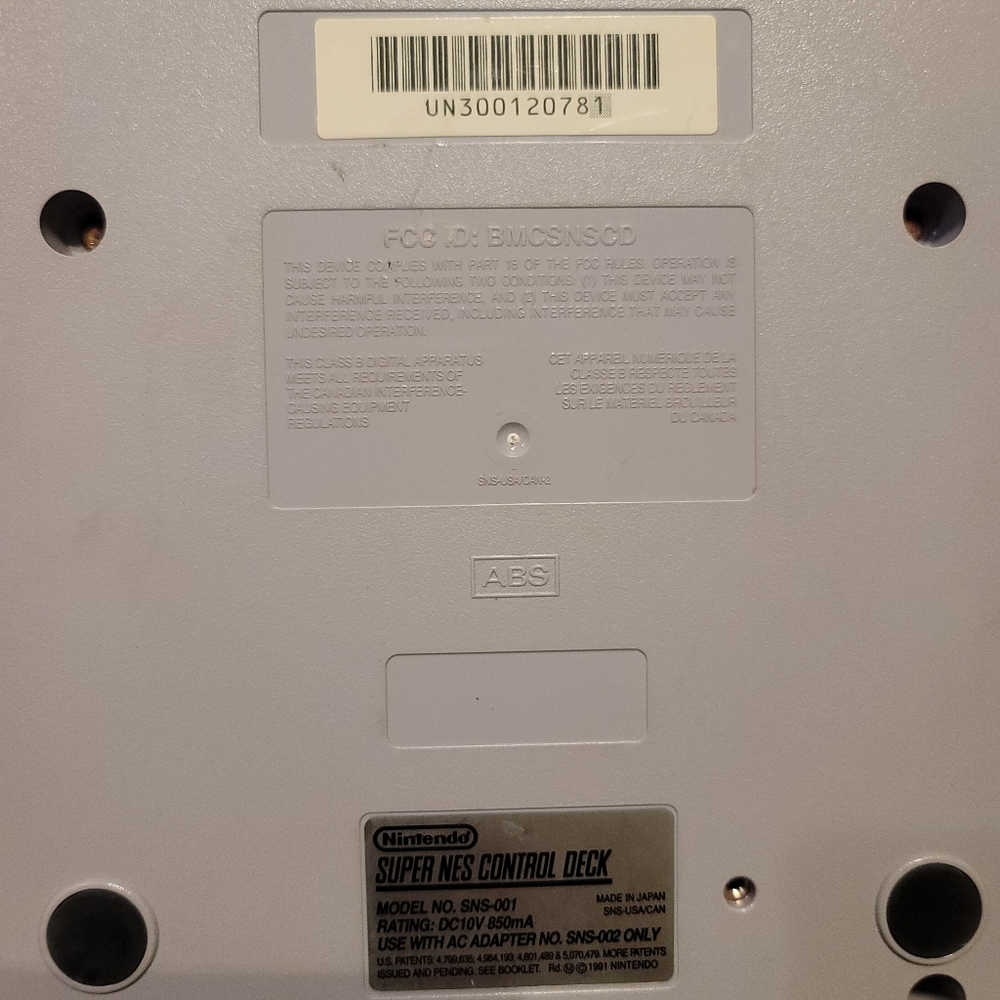 Vintage 1991 SNES Super Nintendo Original Console - Picture 3 of 8